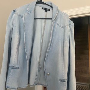 Inc fashionable Jean jacket. Never worn